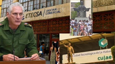 Díaz-Canel Threatens Cuban Students with War Rhetoric